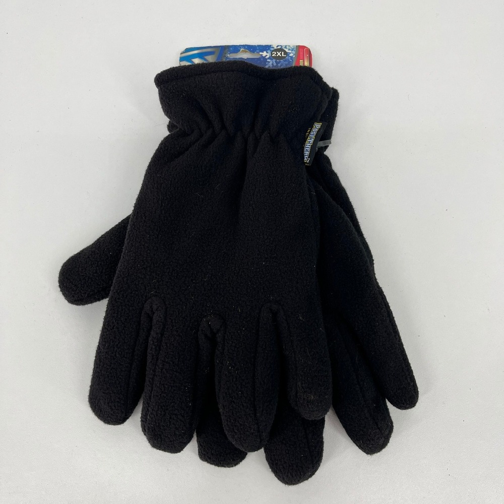 Westchester‎ Mens Black Fleece Posi-Therm Insulated Winter Gloves 2XL